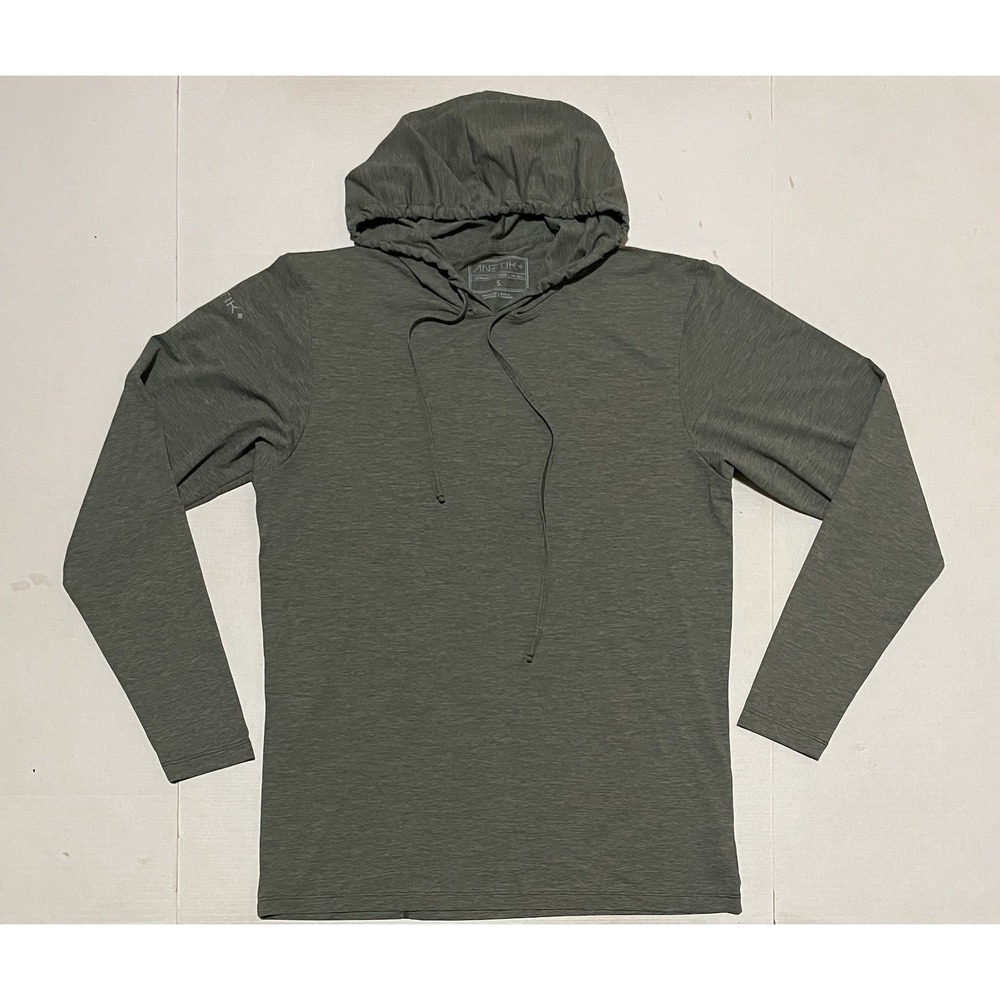 Anetik Ultralight Outdoor UPF 30+ Lightweight Hoodie Charcoal Green Size Small